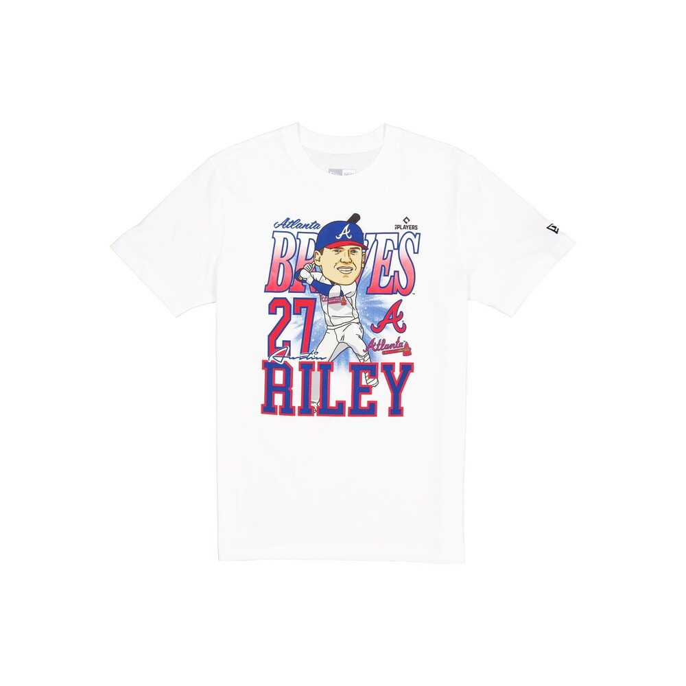 New Era Atlanta Braves Austin Riley Caricature T-Shirt - Size M